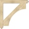 Ekena Millwork Westlake Arts and Crafts Rough Sawn Bracket w/ Offset Brace, Douglas Fir, 6"W x 38"D x 38"H BKT0604X38X38WTL03RDF - alternate 4